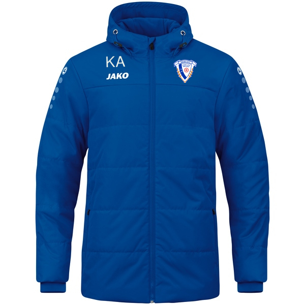 Coachjacke Team mit Kapuze 