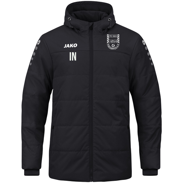 Coachjacke Team mit Kapuze 