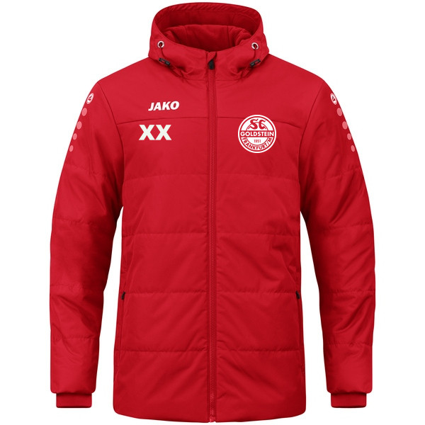 Coachjacke Team mit Kapuze 