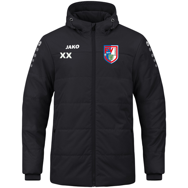 Coachjacke Team mit Kapuze 