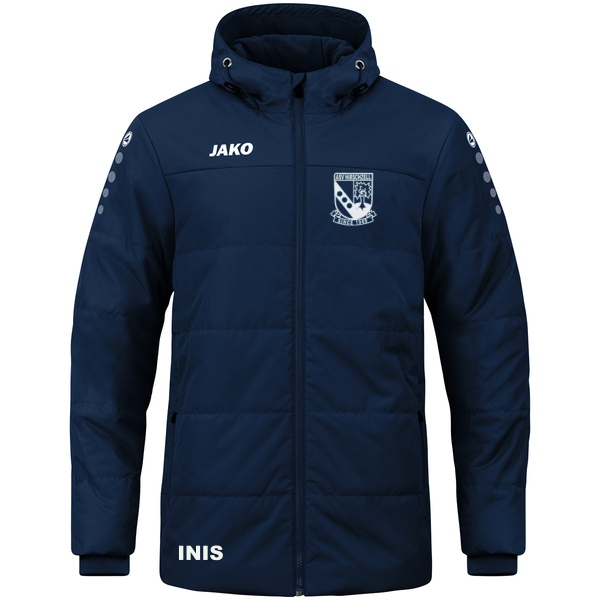 Coachjacke Team mit Kapuze 