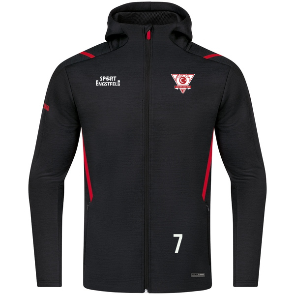 KinderFreizeitjacke Challenge mit Kapuze 
