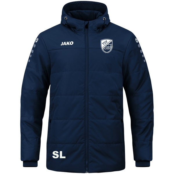 Coachjacke Team mit Kapuze 