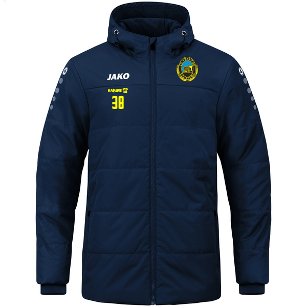 Coachjacke Team mit Kapuze 