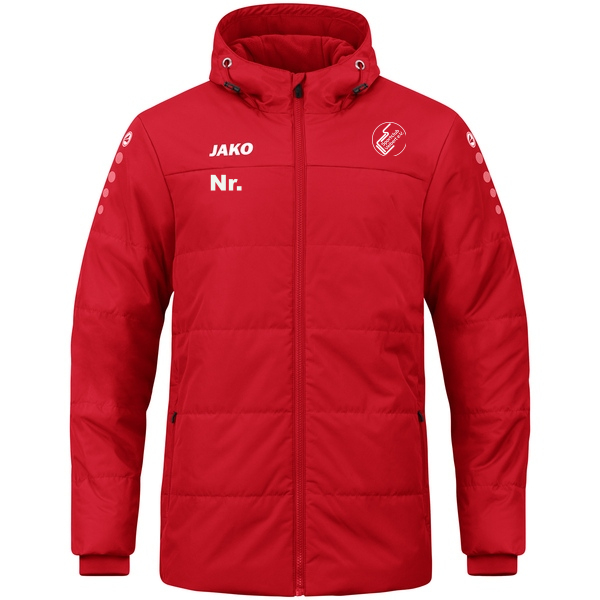 Coachjacke Team mit Kapuze 