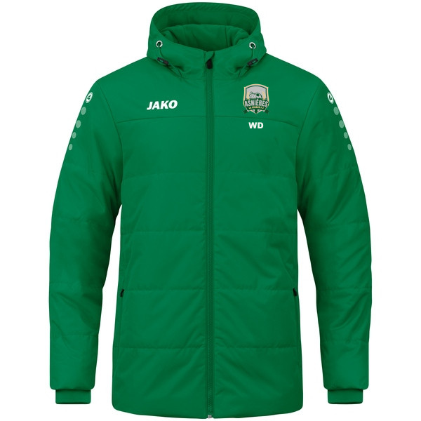 Veste coach Team avec capuche 