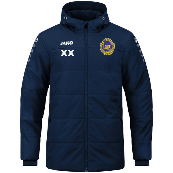 Coachjacke Team mit Kapuze 
