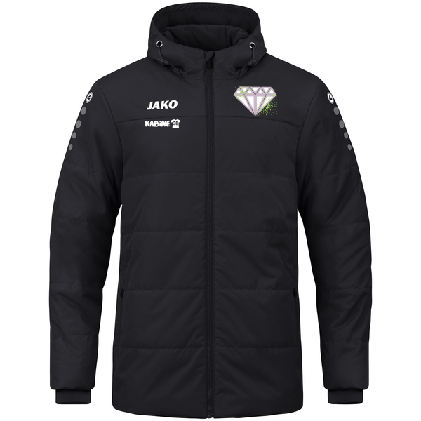 Coachjacke Team mit Kapuze 