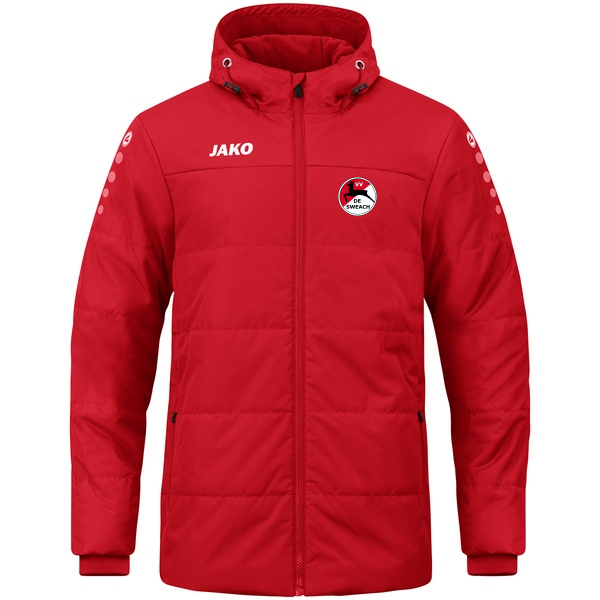 Coachvest Team met kap 