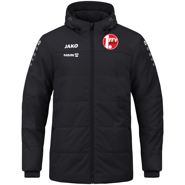 Coachjacke Team mit Kapuze 
