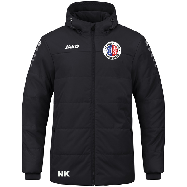 Coachjacke Team mit Kapuze 