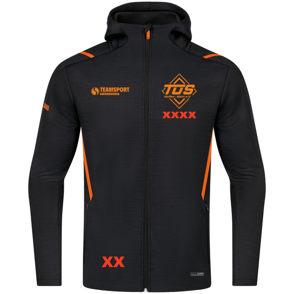 KinderFreizeitjacke Challenge mit Kapuze 