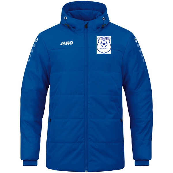 Coachjacke Team mit Kapuze 