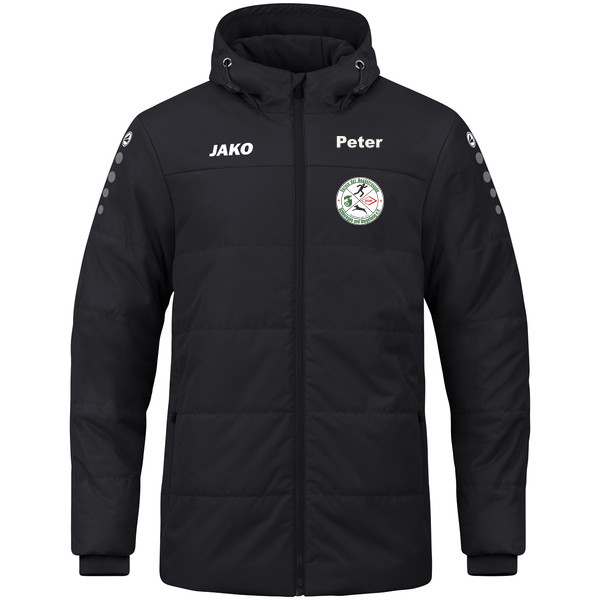 Coachjacke Team mit Kapuze 