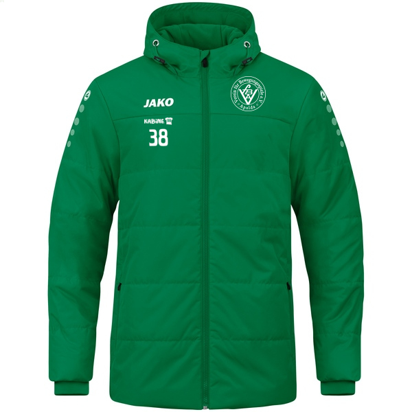 Coachjacke Team mit Kapuze 