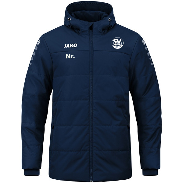 Coachjacke Team mit Kapuze 