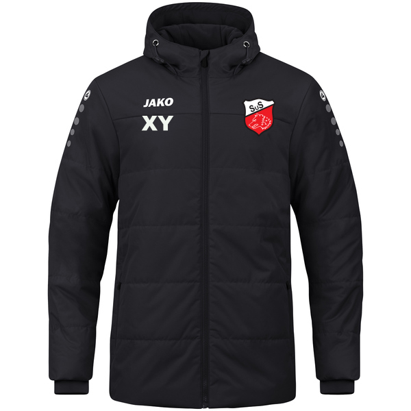 Coachjacke Team mit Kapuze 