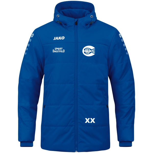 Coachjacke Team mit Kapuze 