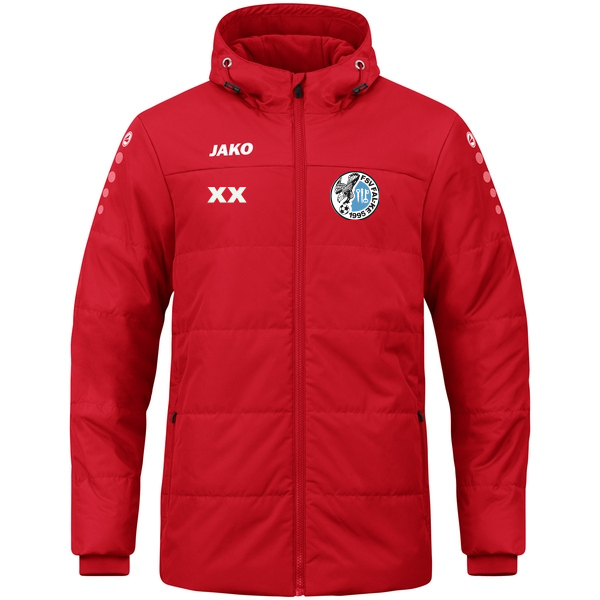 Coachjacke Team mit Kapuze 
