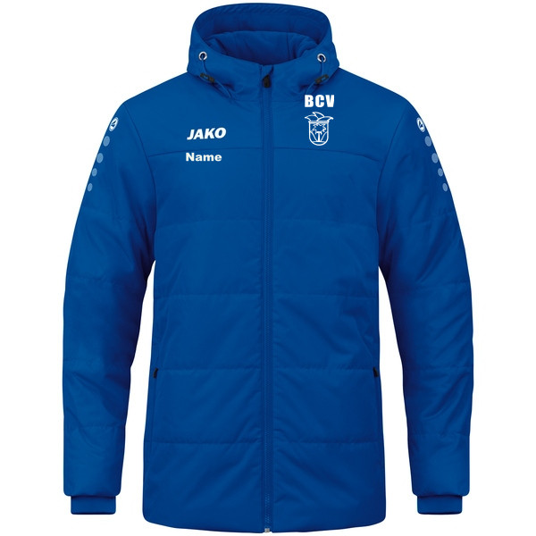 Coachjacke Team mit Kapuze 