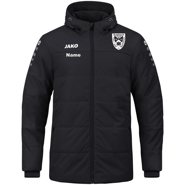 Coachjacke Team mit Kapuze 