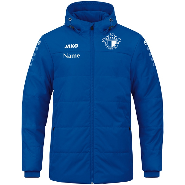 Coachjacke Team mit Kapuze 