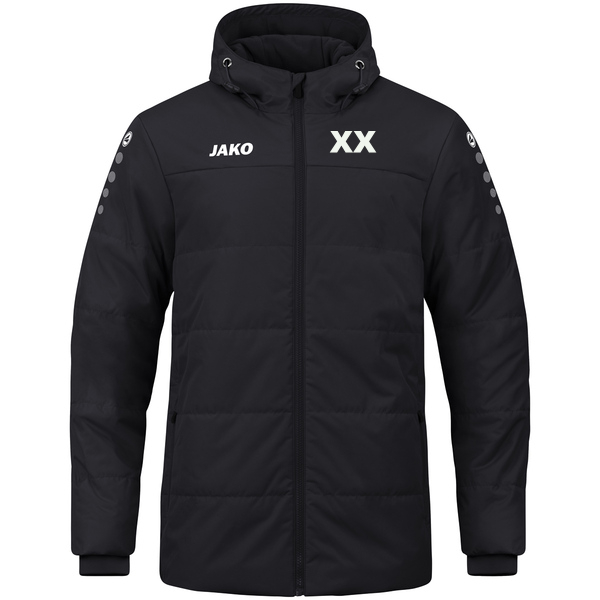 Coachjacke Team mit Kapuze 