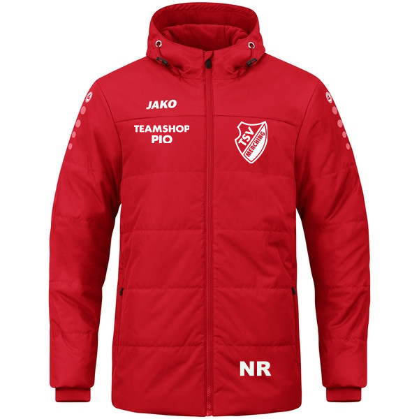 Coachjacke Team mit Kapuze 
