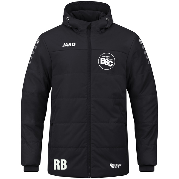 Coachjacke Team mit Kapuze 