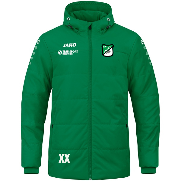 Coachjacke Team mit Kapuze 