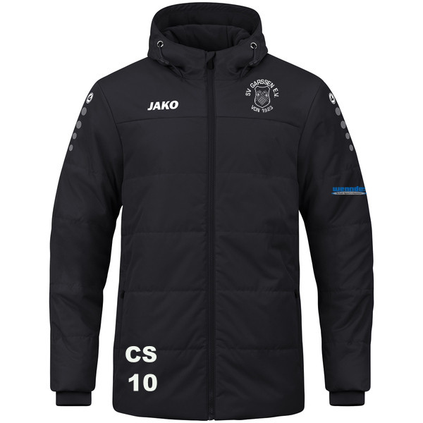 Coachjacke Team mit Kapuze 