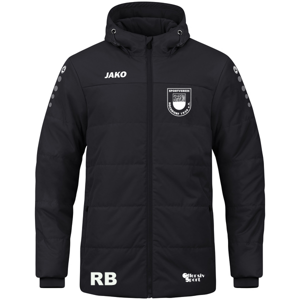 Coachjacke Team mit Kapuze 