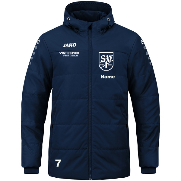 Coachjacke Team mit Kapuze 