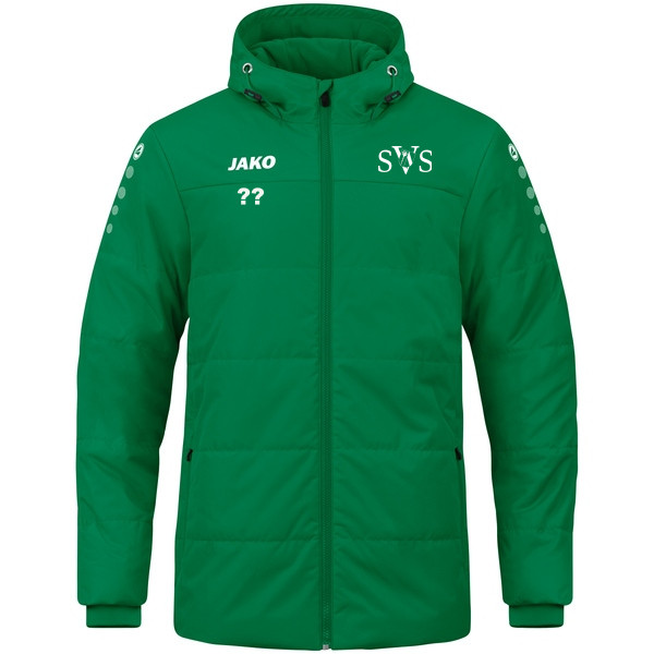 Coachjacke Team mit Kapuze 