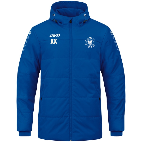 Coachjacke Team mit Kapuze 