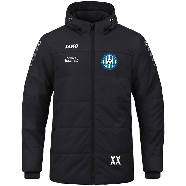 Coachjacke Team mit Kapuze 