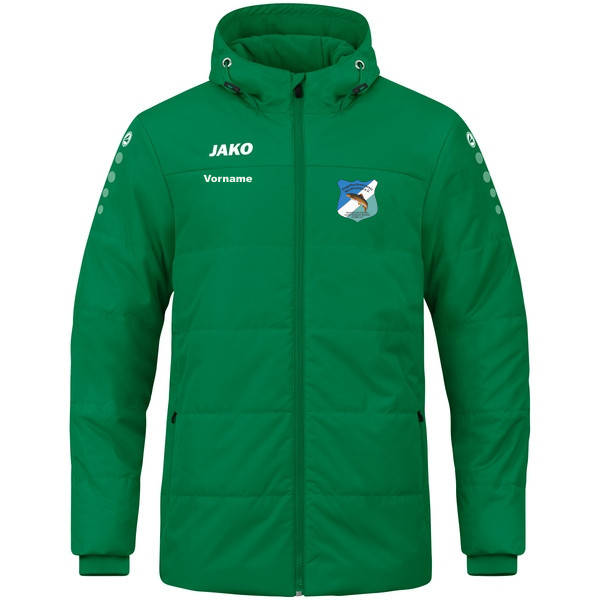 Coachjacke Team mit Kapuze 