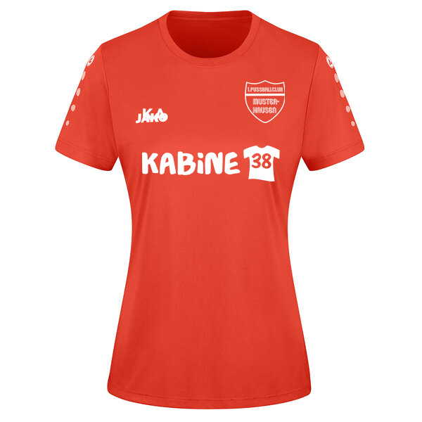 womanTrikot Team Damen kurzarm 