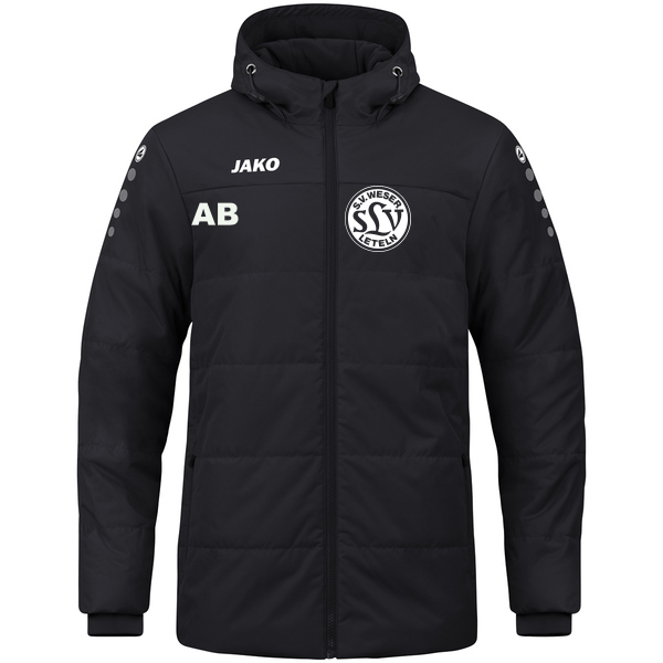 Coachjacke Team mit Kapuze 