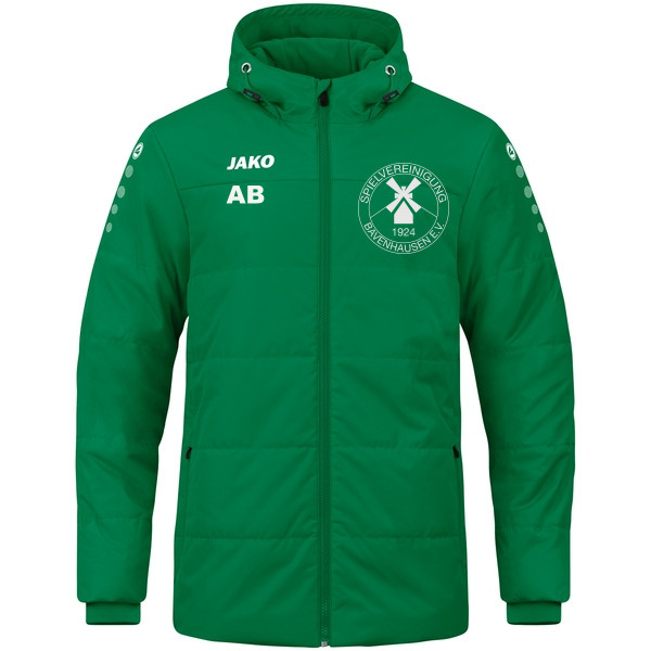 Coachjacke Team mit Kapuze 