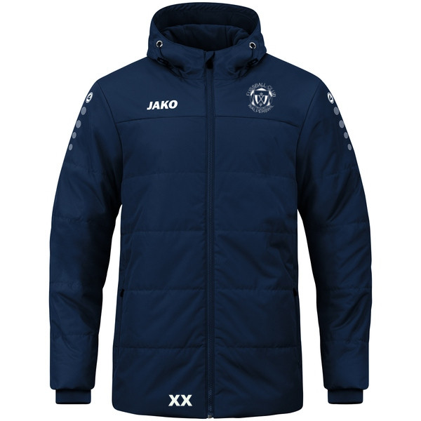 Coachjacke Team mit Kapuze 