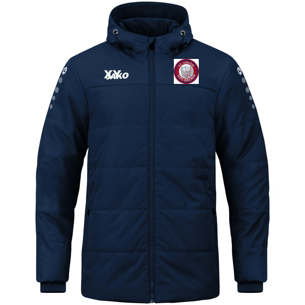 Coachjacke Team mit Kapuze 