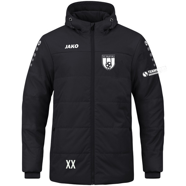 Coachjacke Team mit Kapuze 