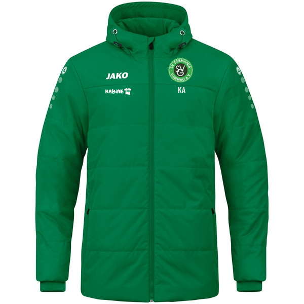 Coachjacke Team mit Kapuze 