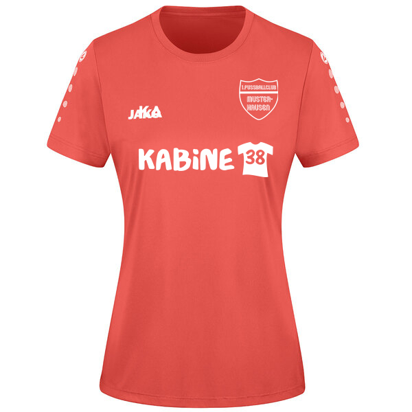 womanTrikot Team Damen kurzarm 