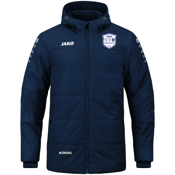Coachjacke Team mit Kapuze 