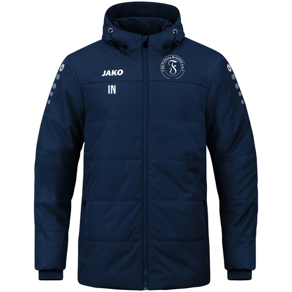 Coachjacke Team mit Kapuze 