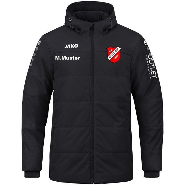 Coachjacke Team mit Kapuze 