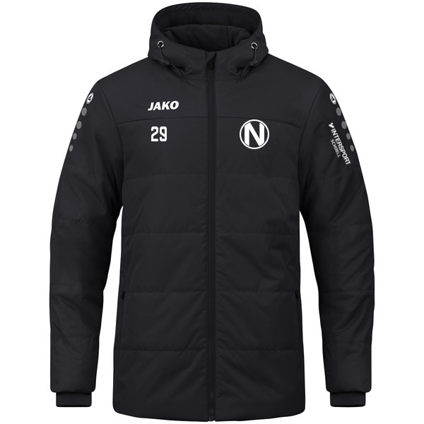Coachjacke Team mit Kapuze 