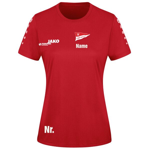womanTrikot Team Damen kurzarm 